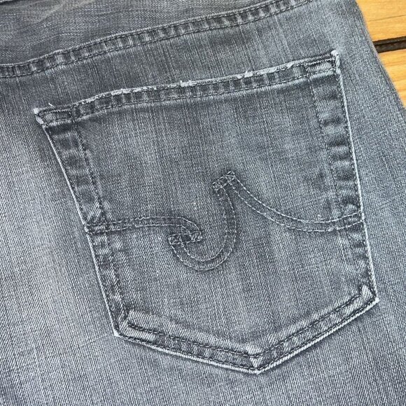 Adriano Goldschmied Matchbox Slim‎ Straight Jeans Mens Size 36x33 Gray Denim - Picture 8 of 8